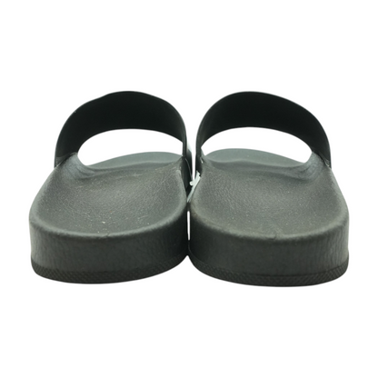 Black Sport Slide Sandals
