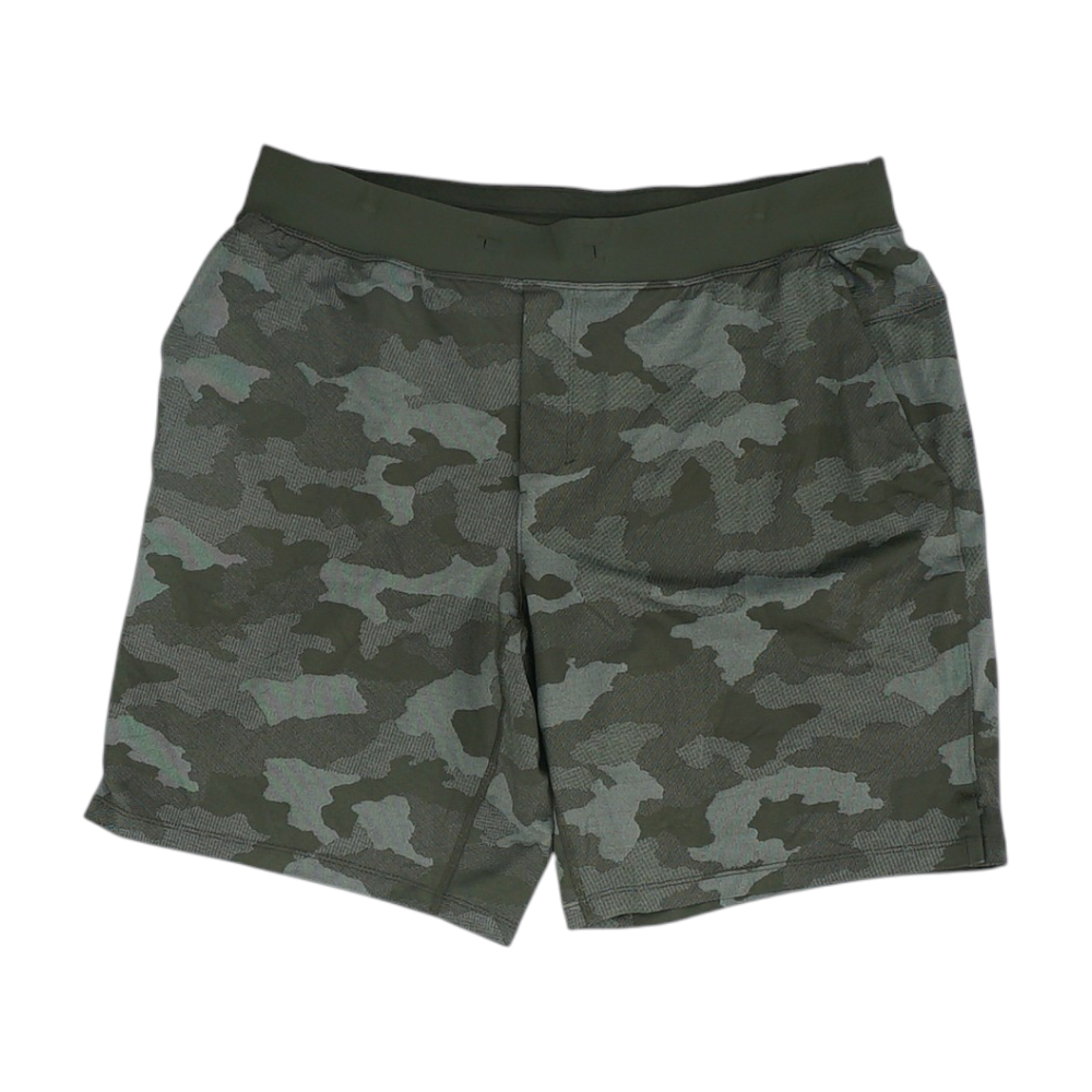 Olive Camo Active Shorts