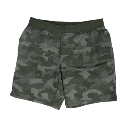 Olive Camo Active Shorts