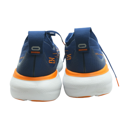 Navy Low-Top Athletic Shoes