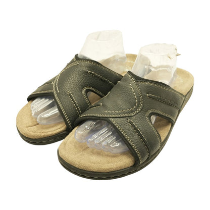 Black Casual Slide Sandals
