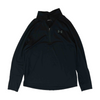 Black Solid 1/4 Zip Pullover