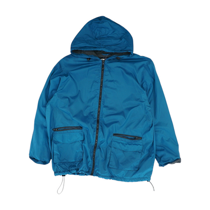 Blue Plus Solid Jacket