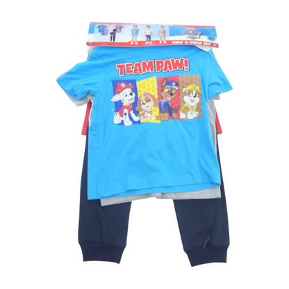 Blue Short Sleeve Set