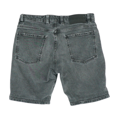 Black Denim Shorts