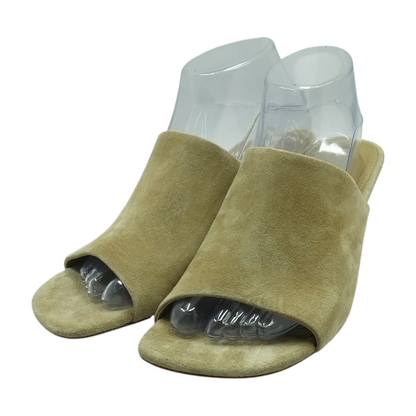 Tan Shadow Mules