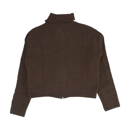 Brown Cardigan Sweater