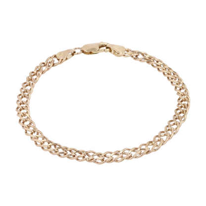 14K Yellow Gold Chain Bracelet