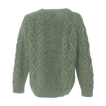 Green Cardigan Sweater