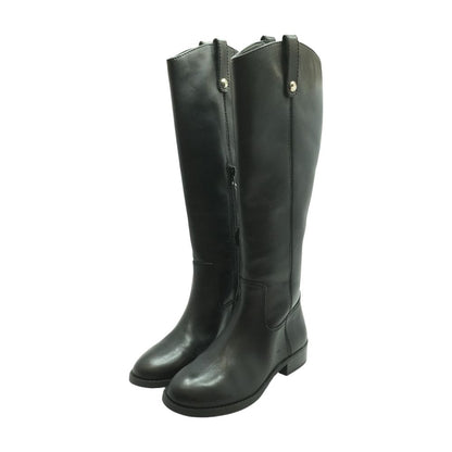 Black Knee High Boots