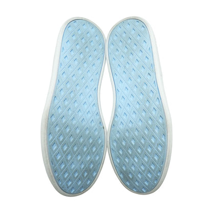 Blue Low Top Athletic Shoes