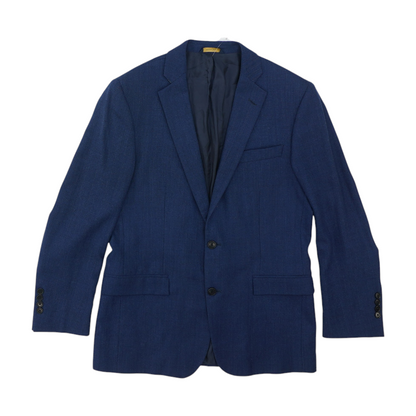 Blue Herringbone Sport Coat