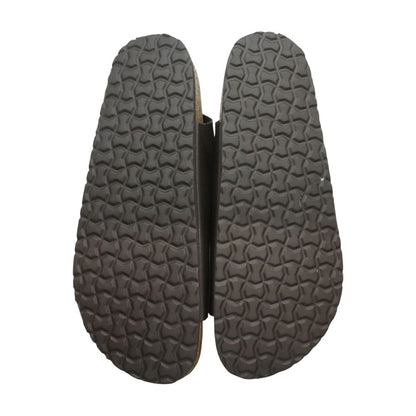Brown Casual Slide Sandals