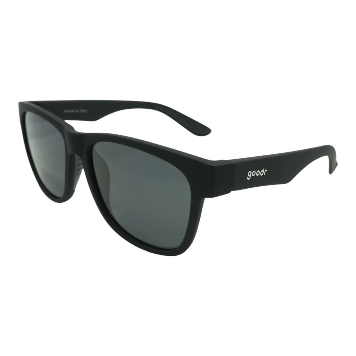 Black Hooked on Onyx Round Sunglasses