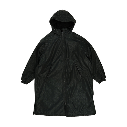 Black Animal Print Coat
