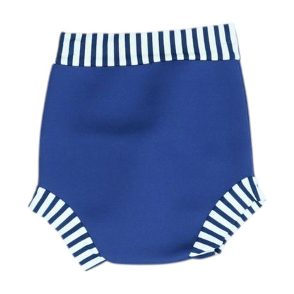 Navy Solid Swim Bottom