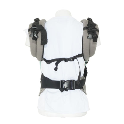 Green Color Block Infant Carrier