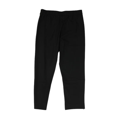 Black Solid Chino Pants