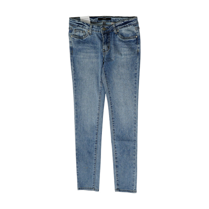 Blue Solid Jeans