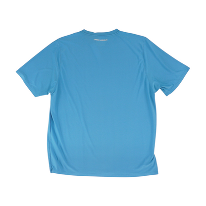 Blue Solid Active T-Shirt