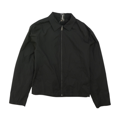 Black Solid Active Jacket