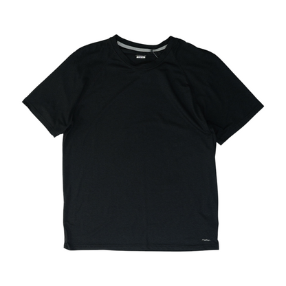 Black Solid Active T-Shirt