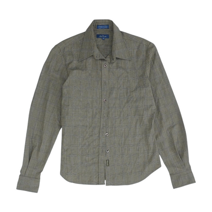 Brown Plaid Button Down