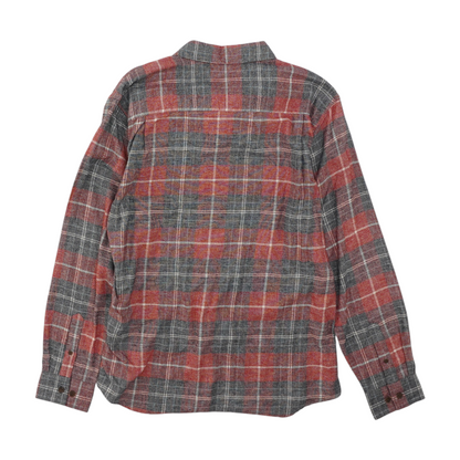Red Plaid Flannel Button Down
