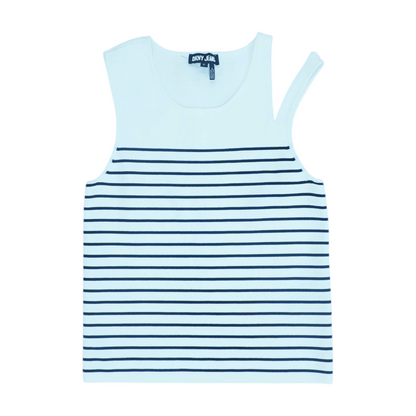 Black Striped Blouse