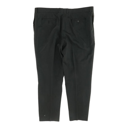 Charcoal Striped Dress Pants