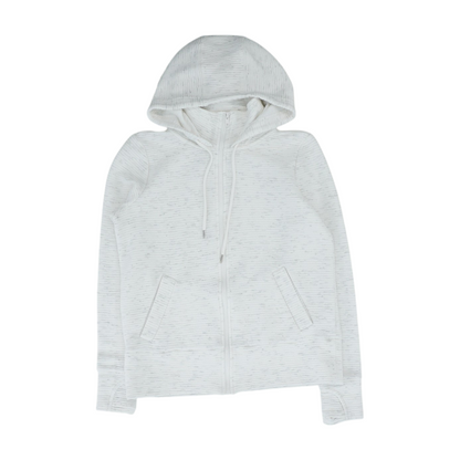 White Graphic Active Jacket
