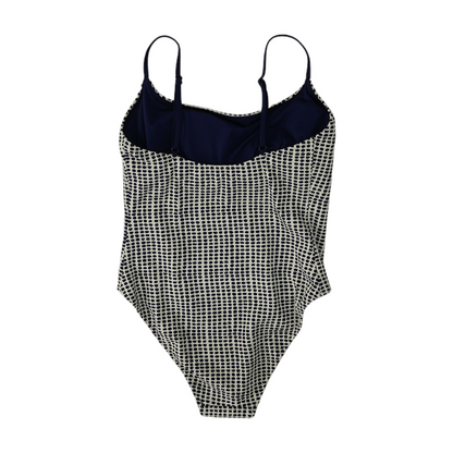 White Polka Dot One-Piece