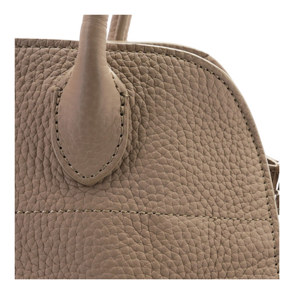 Soft Margaux 10 Bag in Dark Taupe Calfskin