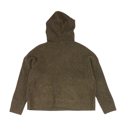 Brown Solid Pullover Sweater