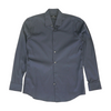 Navy Solid Long Sleeve Button Down