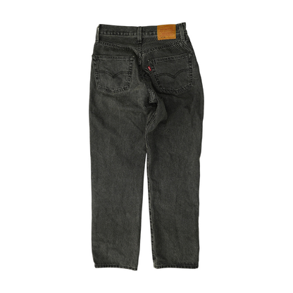 501 Black Straight Jeans