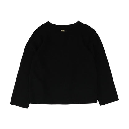 Black Cardigan Sweater