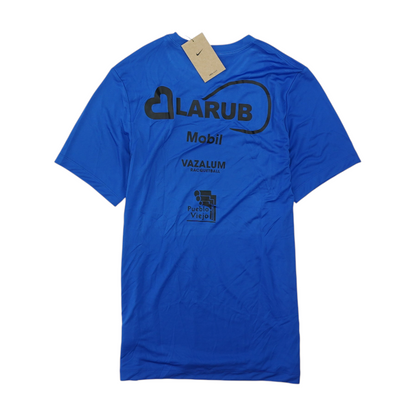 Blue Solid Active T-Shirt