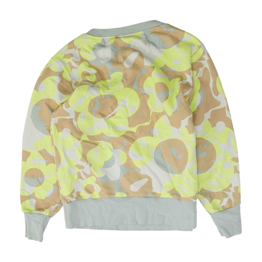 Green Graphic Sweatshirt Pullover
