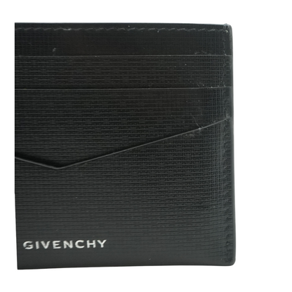 Black 4G Leather Card Holder