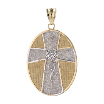 14K Two-Tone Gold Pendant