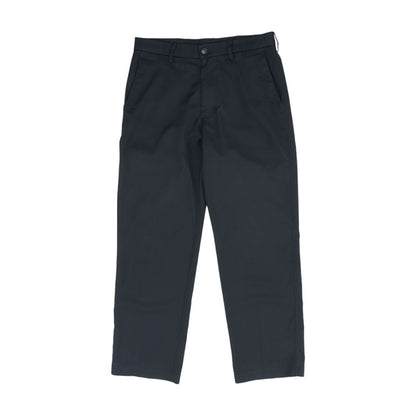 Black Solid Dress Pants