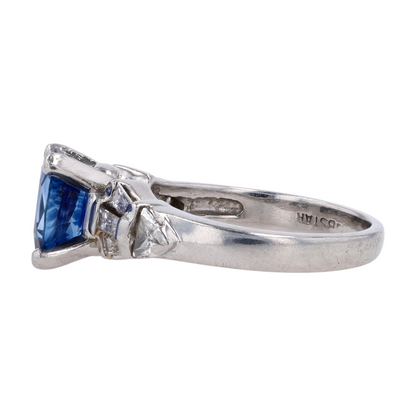 2 1/2 ctw Platinum Sapphire Fashion Ring