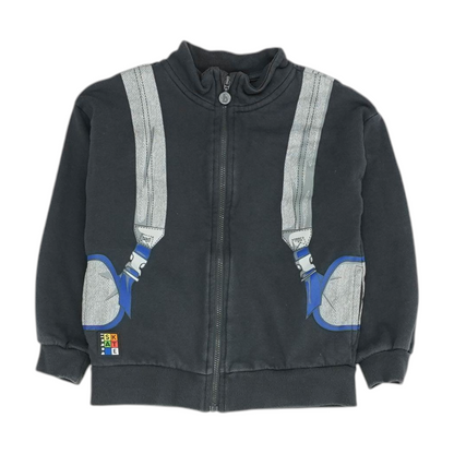 Charcoal Graphic Jacket