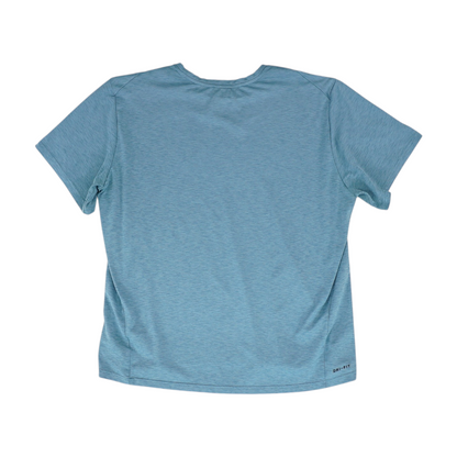 Blue Solid Active T-Shirt