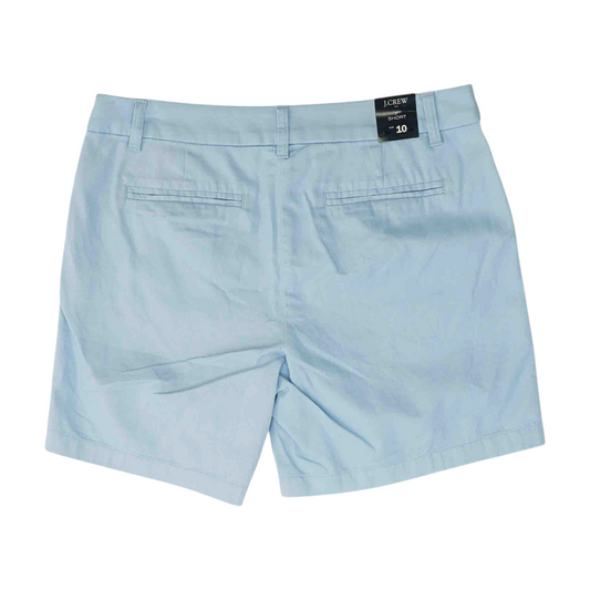 Hover Blue Solid Casual Shorts