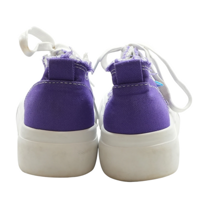 Purple Low-Top Athletic Shoes