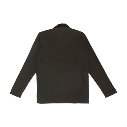 Brown Solid Jacket
