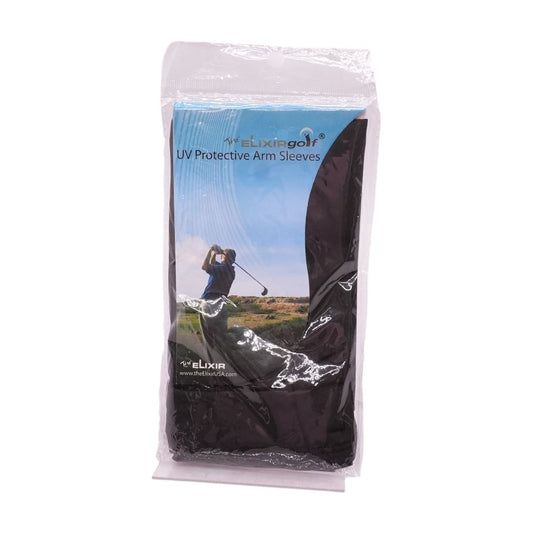Black Golf Arm Compression Sleeves