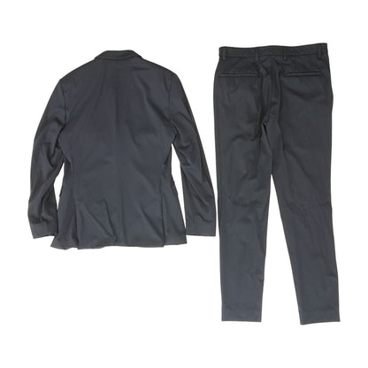 Navy Solid 2pc Suit